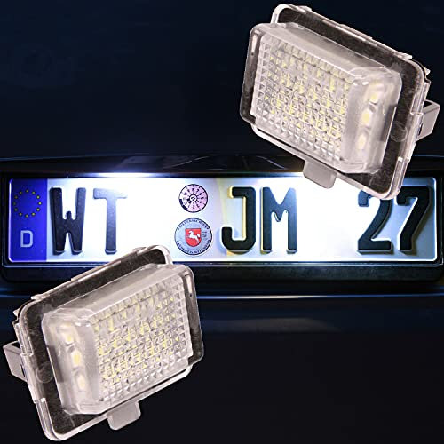 LED Kennzeichenbeleuchtung von Recambo passend für Mercedes E-Klasse W212 | S212 | BJ 2009-2012