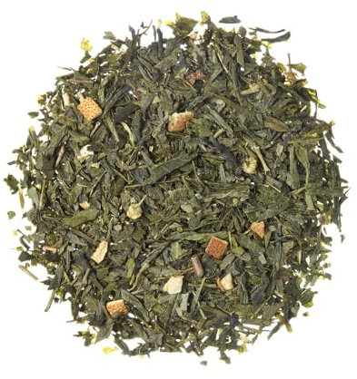 TEA SHOP - Té Verde Oriental Lime 100g - 50 Tazas - Formato a Granel - Green tea - En Hojas - Detox