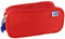 Oxford, Kangoo Schulkoffer für Kinder, 3 Fächer, elastischer Gummi, 3 Reißverschlüsse, rot, rot, 0, Modern