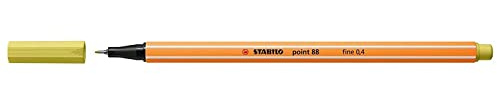 STABILO Fineliner - point 88 - Pack of 1 - Mustard