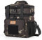 Sac Isotherme Repas,Sac Isotherme Double Couche pour Hommes et Adultes, étanche et Durable pour Le Travail, l'extérieur et Le Pique-Nique 15L, Camouflage Noir, HSHRISH