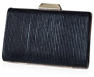 CORIOS Damen Abendtasch Plissierte Clutch Tasche Elegante Schultertasche Klein Tasche Formale Handtasche Luxuriös Umhängetasche Hochzeit Abschlussball Party Brauttasche für Frauen Schwarz