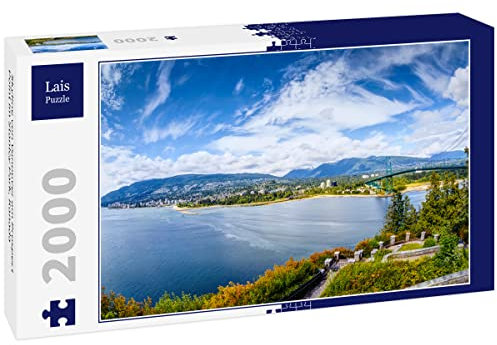 Lais Jigsaw Puzzle Vancouver skyline at Prospect Point in Stanley Park, Canada 2000 pieces