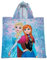 ILS I LOVE SHOPPING Poncho à capuche Serviette de plage Mer et piscine Peignoir en microfibre 55X90 cm séchage rapide, ultra doux FROZEN