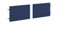 trendteam smart living - 2er Set Türen TV-Lowboard - Wohnzimmer - Sentra - Maße 60 x 36 x 2 cm - Farbe Dark Blue - 224032084