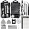 RealPlus Kit di Strumenti di Riparazione del Telefono, Strumenti di Riparazione Elettronica Cacciaviti Magnetici e Strumenti di Apertura della Leva, Adatto per Phone, Tablet (135 pezzi)