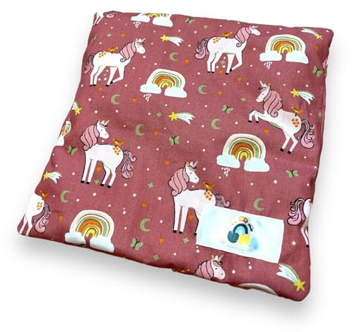 Kirschkernkissen Körnerkissen Wärmekissen Nackenkissen Einhorn Einörner Pink Rosa Erwachsene Kinder Babys Kirschkerne