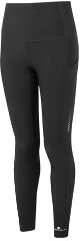 Ronhill Running, Wmn's Tech Winter Tight, Black/Reflect, 10