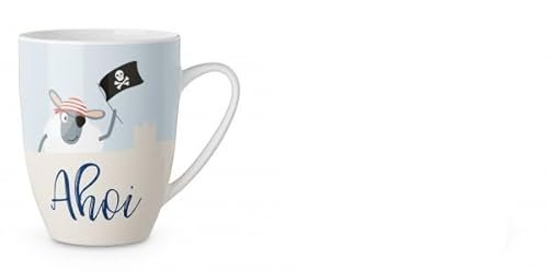 Kaffeetasse Kaffeebecher Tee Tasse 250 ml Thema: Küste (Ahoi - Schaf)