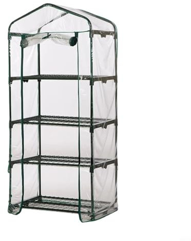 Gewächshausabdeckung Garten-Regenschutz Grüne Hausabdeckung Pflanzengewächshaus Transparente Ersatzabdeckung Für Pflanzen(69 * 49 * 158CM)