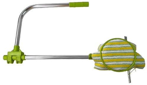 Outside Window Cleaner,Extension Pole Double Sided Window Cleaner | Smart Angle Adjust Window Cleaning Tool with Squeegee, Washing Kit for Clean Outside Window from Inside