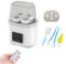 Flaschenwärmer Baby, 8-In-1 Sterilisator für Babyflaschen Flaschenwärmerbabyflaschen Wärmer mit Lcd-Display und Fernbedienung für Erhitzen Auftauen und Sterilisieren Bietet Platz für 4 Flaschen