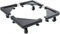MF artSHOP Base Supporto Frigorifero Regolabile, Carrello Lavatrice, Asciugatrice con Ruote Girevoli, Freno, Portata Max 90Kg