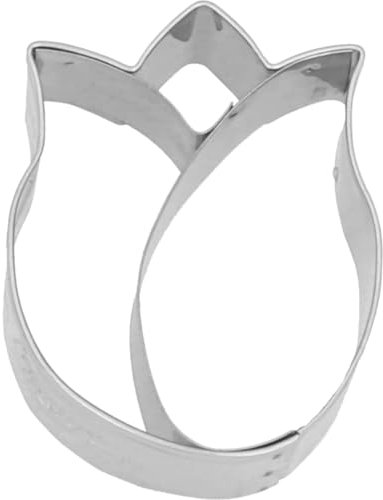 Birkmann, Ausstechform Tulpe, Edelstahl, 2,5×3,5×4,5?cm