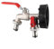 Adaptateur de réservoir d'eau IBC avec robinet à double tête pour des solutions d'arrosage améliorées du jardin