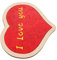 Parliky 1 Set Wooden Heart Puzzle Romantic Jigsaw Decor for Valentine's Day Weddings Anniversaries Compact Portable Heart Shaped Wooden Puzzle for Adults for Love You Moments