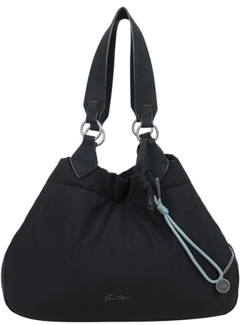 Fritzi aus Preussen Schultertasche Izzy Medium Limited Chain Sky Shopper Black schwarz