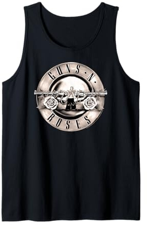Offizielles Guns N' Roses Vintage Kugel Logo Rock Band Musik Tank Top