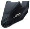 JDC Cubierta Impermeable De La Motocicleta - Negro - Rain - S Baúl