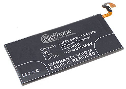 cellePhone Batterie Li-Polymer Compatible avec Samsung Galaxy S8 (SM-G950F) (Remplacement pour EB-BG950ABE)