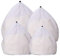 kuou 4 Pcs Drawstring Mesh Laundry Bag, 4 Sizes Durable Laundry Net Washing Bag for Washing Machine Travel, Delicates, Bra, Baby Cloths,Toy Storage