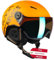 Black Crevice Skihelm Vail mit Visier, neon orange, M (55-58 cm)…