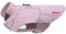 VIVAGLORY Softpad Wintermantel Hund, Hundepullover Fleece, Hundemantel mit Bauchschutz & Klettverschluss, Fleece Reflektierend Verstellbar Softshell, XS, Rosa