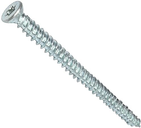 AERZETIX - Set di 50 viti di ancoraggio diretto per calcestruzzo Ø7.5x102mm testa fresata conica - con impronta a stella T30 - fissaggio diretto senza tasselli - C48385