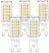 G9 LED Dimmbar Lampen 3W Neutralweiß 4000K Glühbirnen Ersatz für 50W 60W Halogenlampen, 360° Abstrahlwinkel, Kein Flackern, CRI> 83, AC 220-240V, Standard G9 Sockel LED G9 Leuchtmittel, 5er Pack