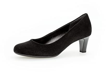 Gabor Damen Klassische Pumps, Frauen Elegante Absatzschuhe,Pumps,Women's,Woman,Lady,Ladies,Absatzschuhe,high Heels,Heels,schwarz,42.5 EU / 8.5 UK