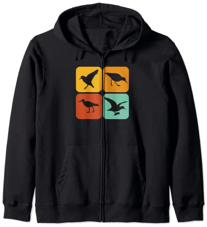 Pichet à sable rétro - Oiseau - Esthétique Sweat à Capuche