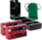 Baxxtar 2X NP-F550 Akku 3500mAh mit Ladegerät PD-Performance USB-C (1500mA) kompatibel mit Sony Camcorder LED Indikatoren Beleuchtung Videoleuchte Kamera Monitore NP-F570 NP-F750 NP-F950 NP-F970