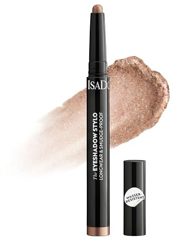 IsaDora Lidschatten Stift - All-in-One Augen Make-Up Pen als Lidschattenstift oder Eyeliner - Wasserfester Eyeshadow Stick - Vegan - Alternative zur Creme Lidschatten Palette - Golden Glow