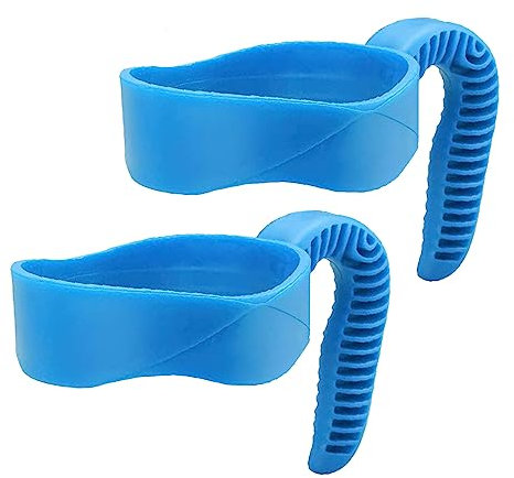 2 Pcs Blue 30 Oz Tumbler Handle, Tumbler Cup Holder Compatible with Ozark Trail, YETI, RTIC, Travel Mug, SIC, Rambler