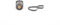 Continental 28.0200-4015.2 Termostato motore con guarnizione
