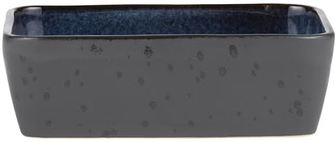 BITZ Auflaufform 28 x 21 x 8 cm Schwarz/Blau