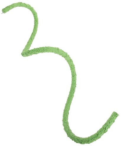 minkissy Simulierte Rebe Dekoration Reptilienpflanzen Baumzweig Dekoration Hängende Terrarium Kunststoffpflanze Aquarium Rebe Dekoration Rebe Ornament Kletterspielzeug Dschungel Schaum Kunststoff