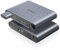 ORICO USB C Hub with Boîtier M.2 SSD, 10 in 1 USB C Docking Station Fits M.2 NVMe/SATA SSD, 10Gbps USB-A, 10Gbps USB-C, 4K@60Hz HDMI, 100W PD, Ethernet, 3.5mm Audio Jack, 2 x USB A 2.0