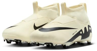 Nike Jr Zoom Superfly 9 Acad Fg/MG, Soccer Shoe, Lemonade Black, 37.5 EU