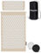 LifeGoods Akupressurmatte Mit Kissen - Akkupressmatte - Akkupressurmatte+ - Akupressur Matte - Akupunktur Matte - Massagematte - Rücken - Stachelmatte - Fakirmatte - Nagelmatte - Acupressure Mat