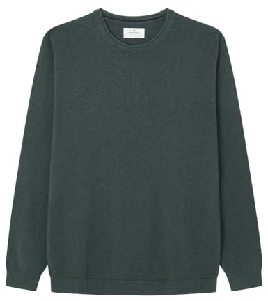 SPRINGFIELD Men's 68921 Essential Jumper, Green Bottle, L