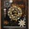 Neukids fensterbilder weihnachten Weihnachtskränze, Goldene schneeflocken deko fensteraufkleber weihnachtsdeko fenster, weihnachtsfenster bilder Winter fenster Glas Spiegel weinachtsdekorationen