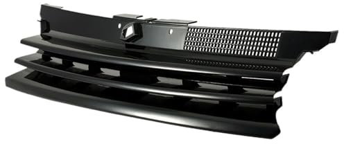 CJHSRYVX Griglia anteriore nera for auto compatibile con GOLF 4 MK4 GTI R32 1997-2004 Parte di ricambio 1J0853655G