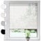 SONELLO Aluminium Jalousie 65cm x 175cm Weiß Alu Jalousie Klemmfix ohne Bohren Sichtschutz Blendschutz Lichtschutz Sonnenschutz für Fenster und Türen