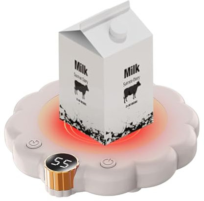Scaldabicchieri per latte, scaldabagni elettrico, scaldabagno intelligente, dispositivo scalda-tazze, modalità scaldabagni elettrici per latte e bevande Scaldabicchieri intelligenti per tazze in