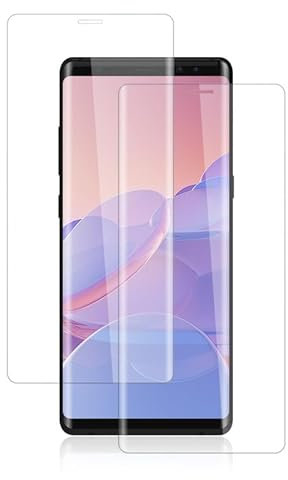 2 Stück 9H Härte 0.33mm Ultra-klar Folie für Samsung Galaxy Note 8 Schutzfolie,Anti-Blasenfrei für Panzer Samsung Galaxy Note 8 Schutzglas,Anti-Staub für Glas Samsung Note 8 Displayschutz