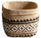 Giardino Vaso da fiori in cemento di forma quadrata, vaso for piante con motivo geometrico, con contenitore for piante con foro di drenaggio, for decorare il soggiorno della camera da letto con balcon
