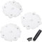 Radius Quick Jig Router Plantilla de mesa de medio filete Localizador Plantillas de enrutador adecuado para bordes de mesa