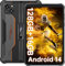 UIUKDWUC RT3 Pro Tableta Robusta - 16GB RAM + 128GB ROM Android 14 Tableta, Pantalla HD de 8 Pulgadas, 5150mAh Batería Tabletas PC, Cámara 16 + 8MP, 4G Dual SIM