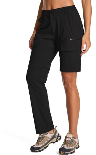 Jogwits Damen Zip-Off Wanderhose, Leicht Atmungsaktiv Trekkinghose